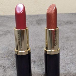 Brand New Estee Lauder Pure Color Envy Lipsticks in Tiger Eye & Rebellious Rose
